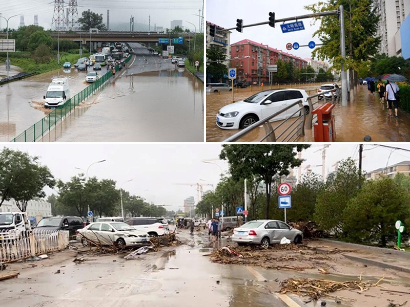 暴雨洪水后，做好环境清洁，清理好淤泥积水，防止滋生细菌病毒，避免诱发传染