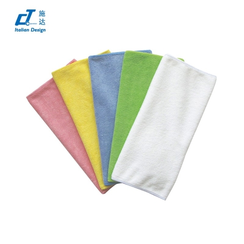 CT施达 微纤抹布 30*60cm 红黄蓝绿白五色可选