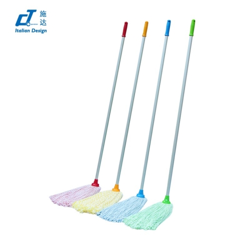 CT施达 间条圆纤拖全套 红黄蓝绿四色可选