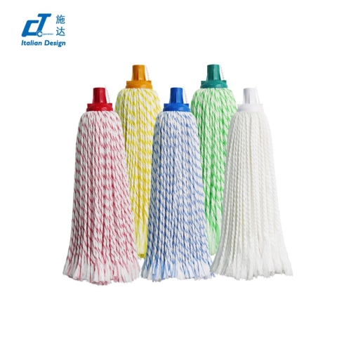 CT施达 超细微纤维圆纤拖头 250G 红黄蓝绿白五色可选